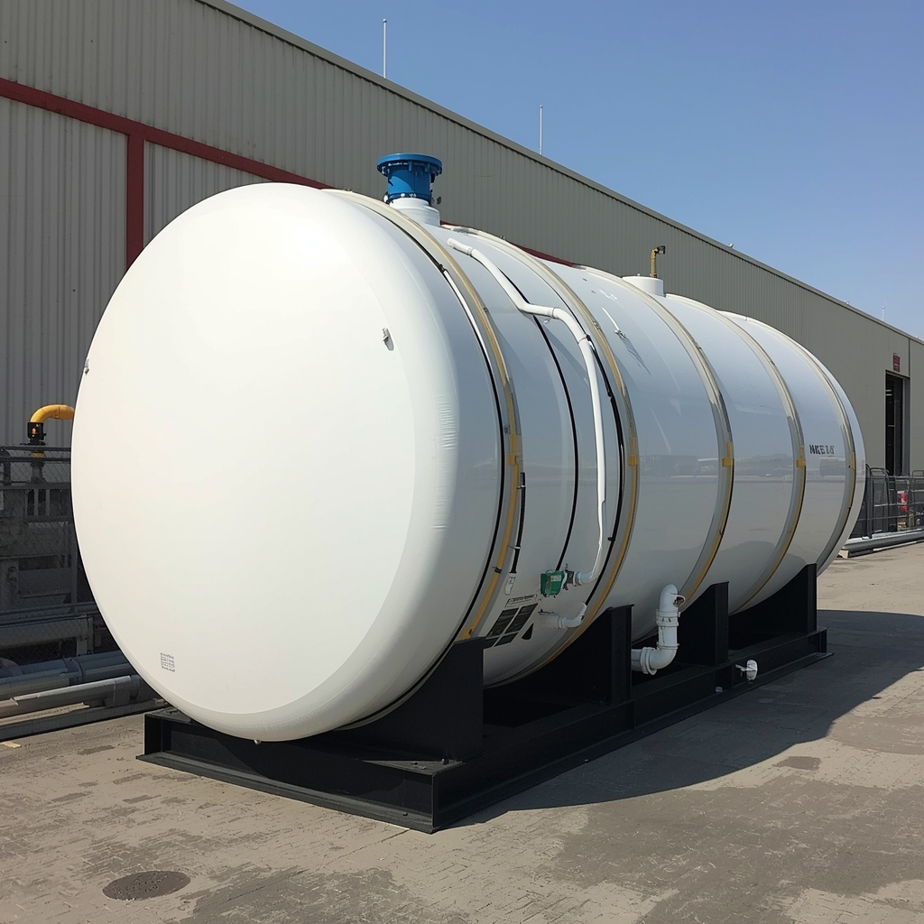 Underground GRP tank RAK Al Hulaila industrial zone